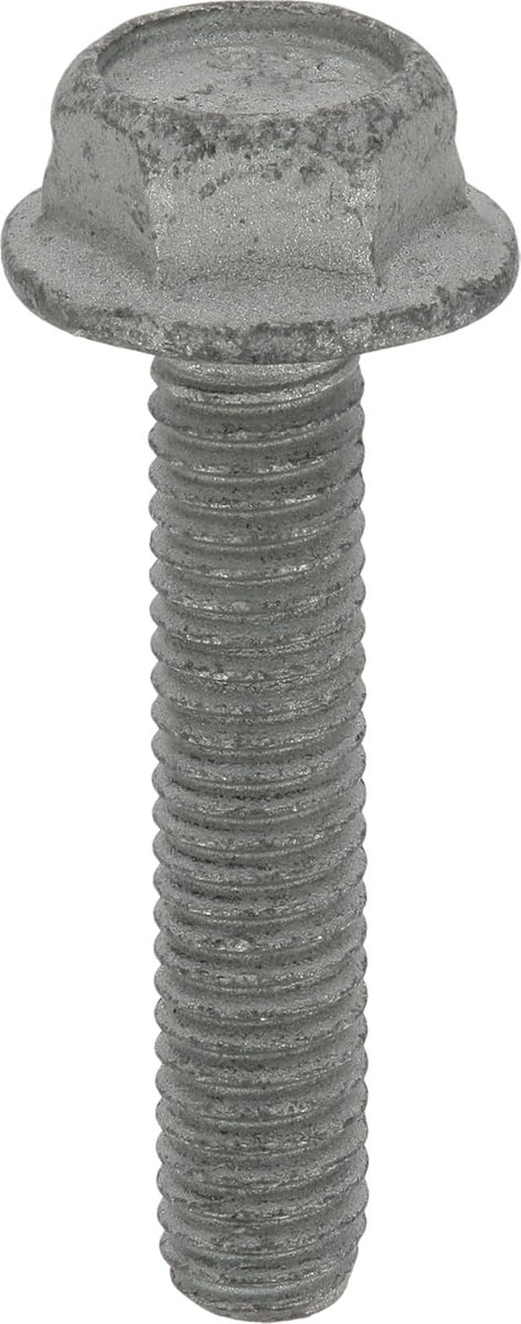 - Metalen schroeven zeskantkop met sokkel - M6-1.00 x 30 mm - Staal klasse 8.8 - DIN 6921 - Ref. 7166 - Zak van 10 stuks