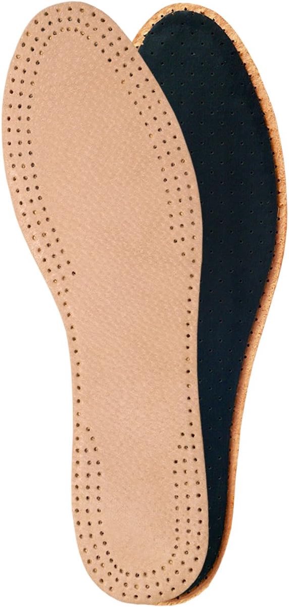 Inlegzolen Van Natuurlijk Leder Voor Vrouw Met Actieve Koolstof Onderlaag, Inlegzolen, Vervanging Voor Zolen, Laarzen (Vrouw / 3 UK / 36 EUR)