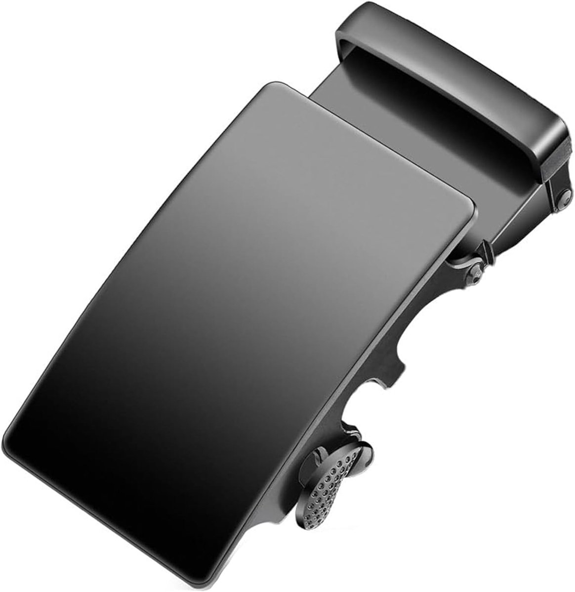 Riemgesp Mannen en Vrouwen met 35 mm, verwisselbare automatische gesp voor riemen, stijlvolle accessoires voor elke gelegenheid, Zwart, /