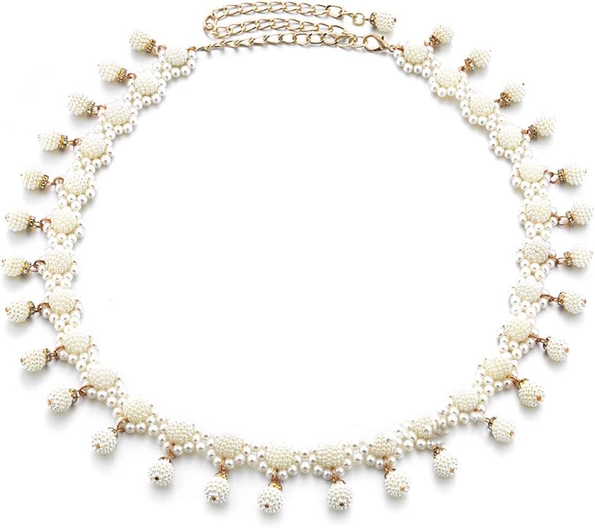 Ketting riem voor dames, tailleketting, ketting, riem voor vrouwen, decoratieve strass mode jurk, taille riem