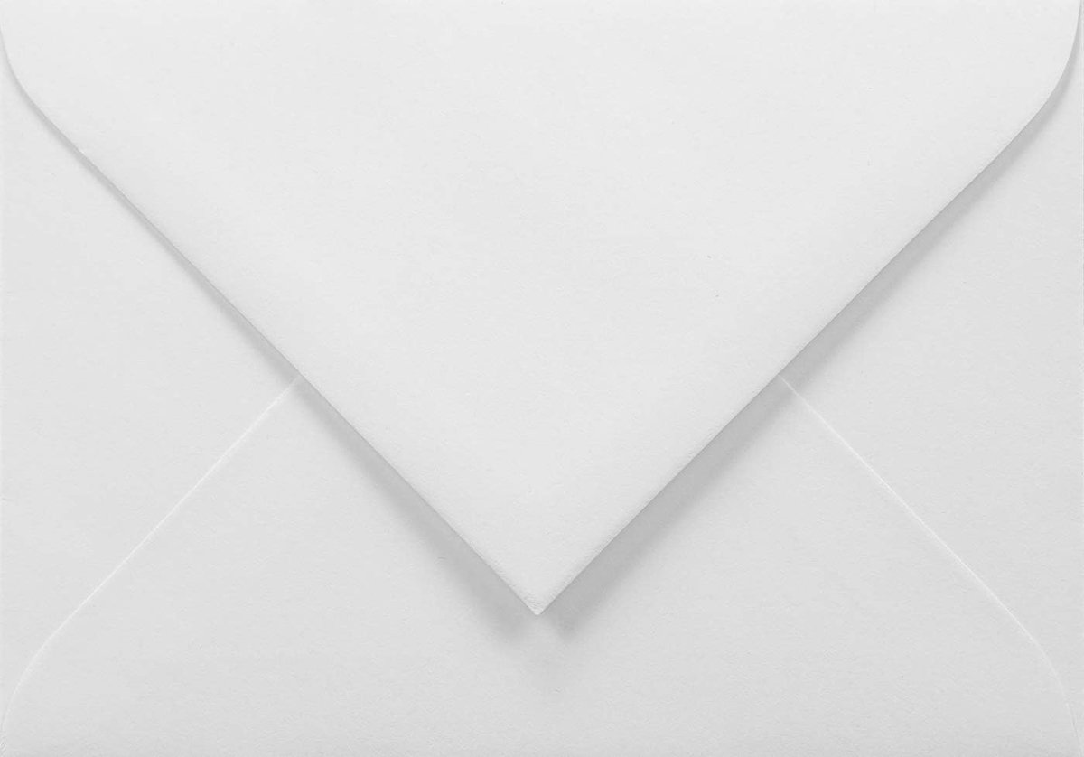 Enveloppen 85x120mm 100g Amber puntige klep natlijm klein voor visitekaartjes bedankbriefjes geldcadeaus
