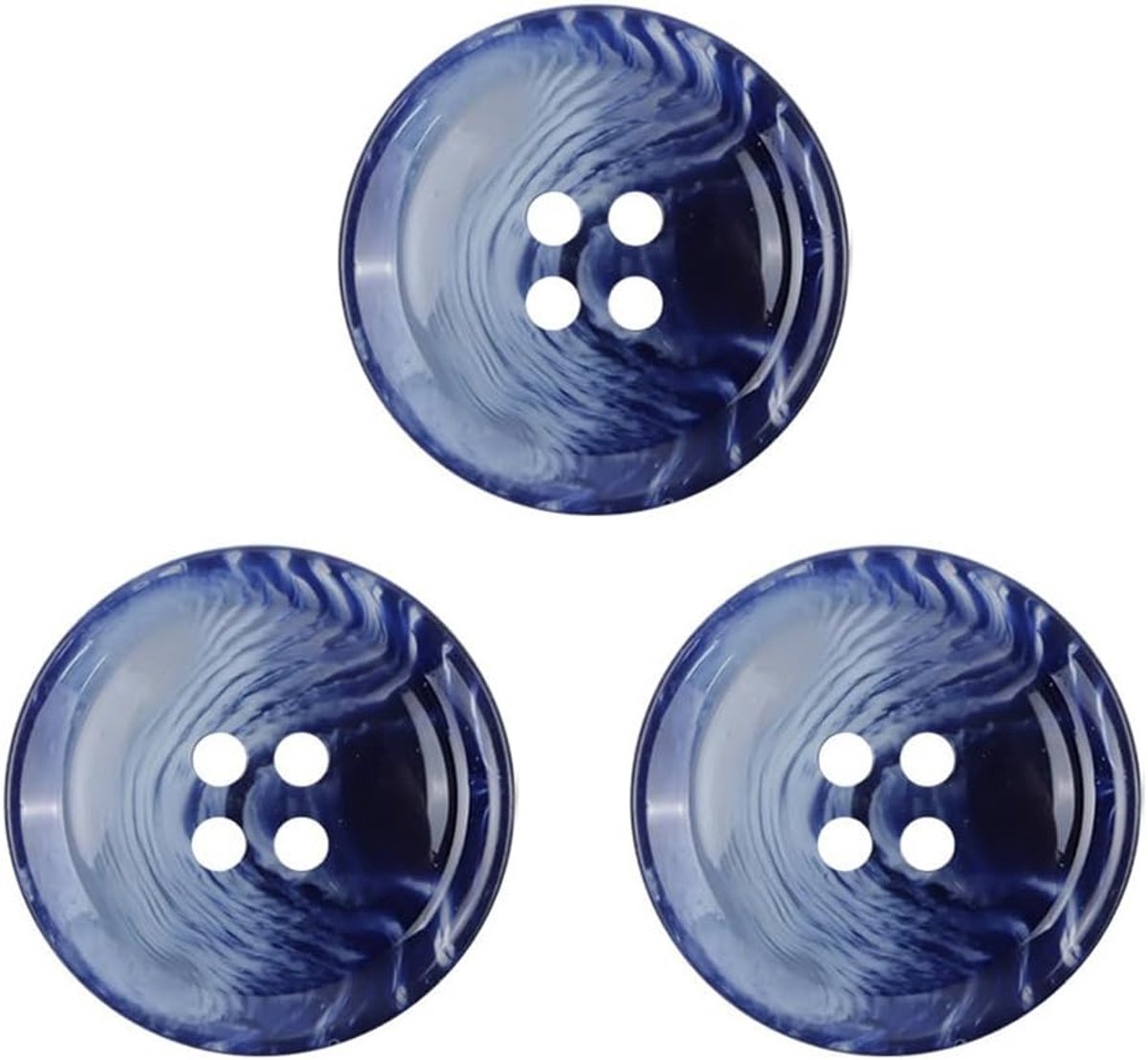Knopen, 4 gaten, ronde naaiknoppen, kledingsluitingen, decoratieve knopen, knutselknopen, buttons voor doe-het-zelf naaien, truien, mantels, vesten, pak, overhemd