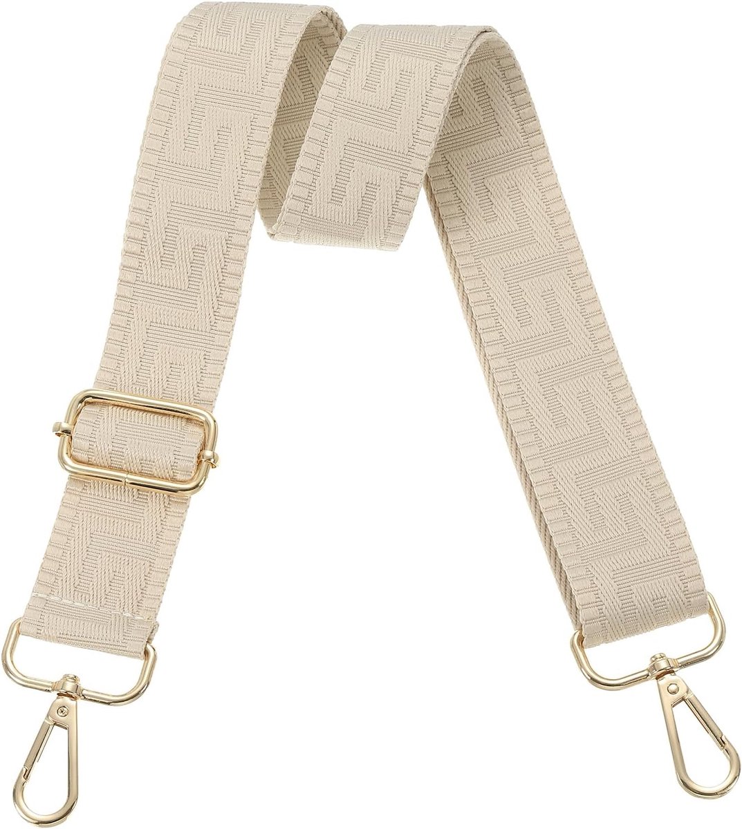Portemonneeriem, verstelbare crossbodytas, brede schouderriem, universele vervangende schoudertasriem voor dames, handtas, canvas tas, rugzak, kaki