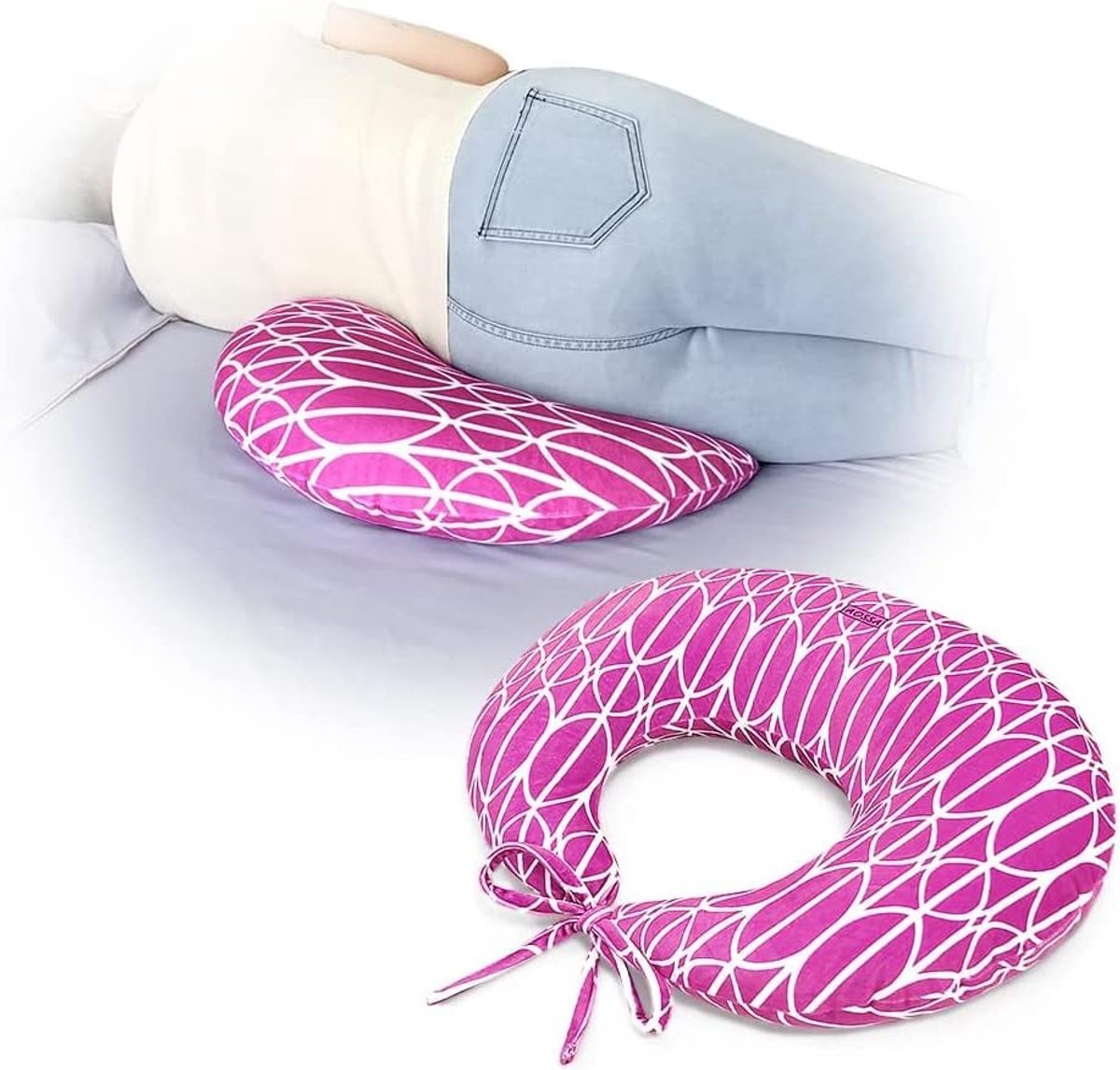 Kussen na operatie voor slapen BBL billen kont kussens voor zitten Braziliaanse billenlift BBL stoel bed post-operatie benodigdheden herstel schuimen donut zitkussen
