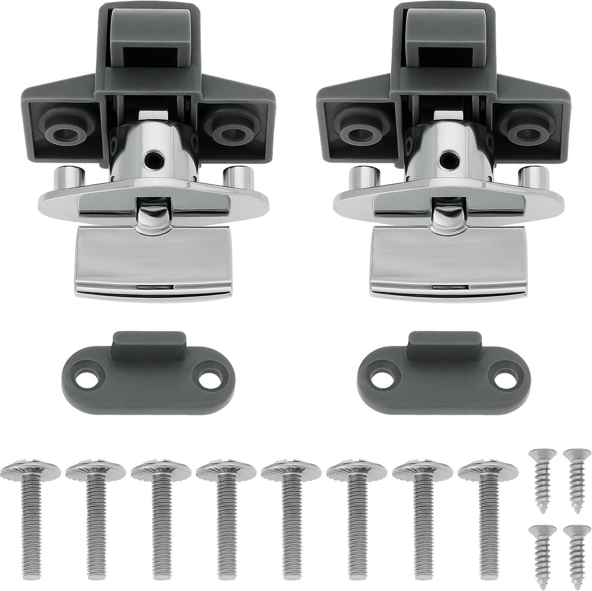 Lord of the Tools 2 Sets Caravan RV Kast Ladeslot of Locker Deur Release Catch Vervanging Set Compatibel met Elddis Compatibel met Kompas Caravans