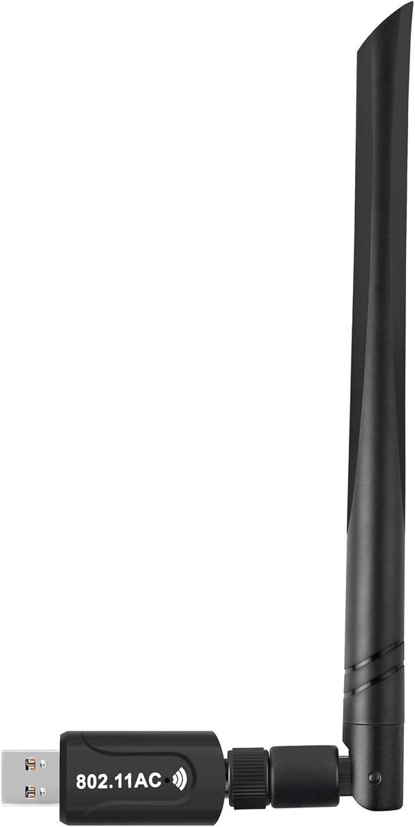 WiFi Adapter 1300 Mbps Realtek RTL8812BU 5dBi Antenne AC1300 Dual Band 5.8 GHz 2.4 GHz WiFi Dongle 802.11 een b g n ac Voor Laptop Desktop PC USB 3.0 Netwerk Adapter Ondersteuning Windows 10/8/7