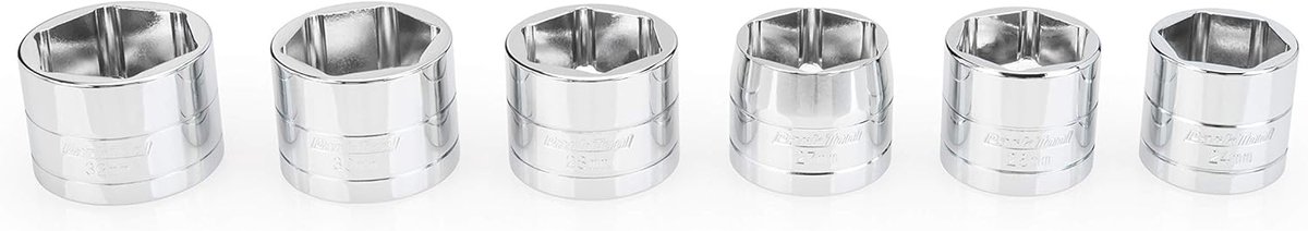 Set van 6 Platte Dop Bitjes voor Vork Onderhoud en Tuning