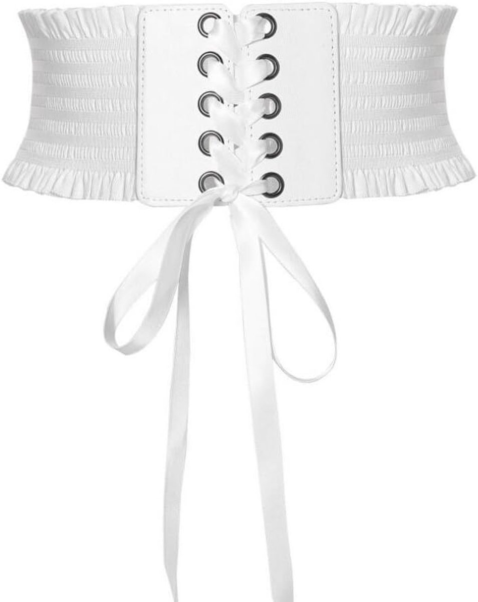 Riemen Breed Meisje Vrouwen Jurk Decoratie Tailleband Elastische Cincher Corset