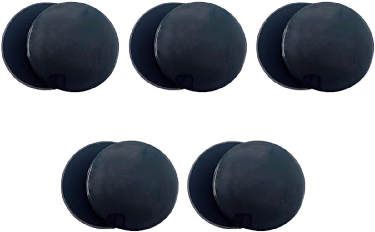 10 STKS Core Sliders, Discs Dubbelzijdige Workout Sliders voor Pilates Vrouwen Mannen Gym Vloeren Training Buik Core Sterkte