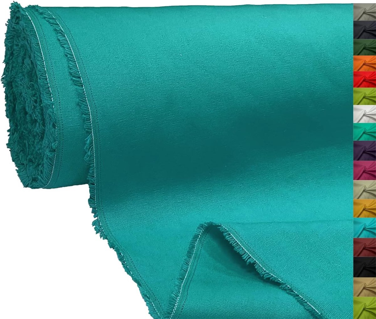 Stof Materiaal Dressmaking Doek Gordijn Zakken 145cm 57" Breed 250GSM Verkocht Per Meter - 1 Meter 100cm x 145cm Teal