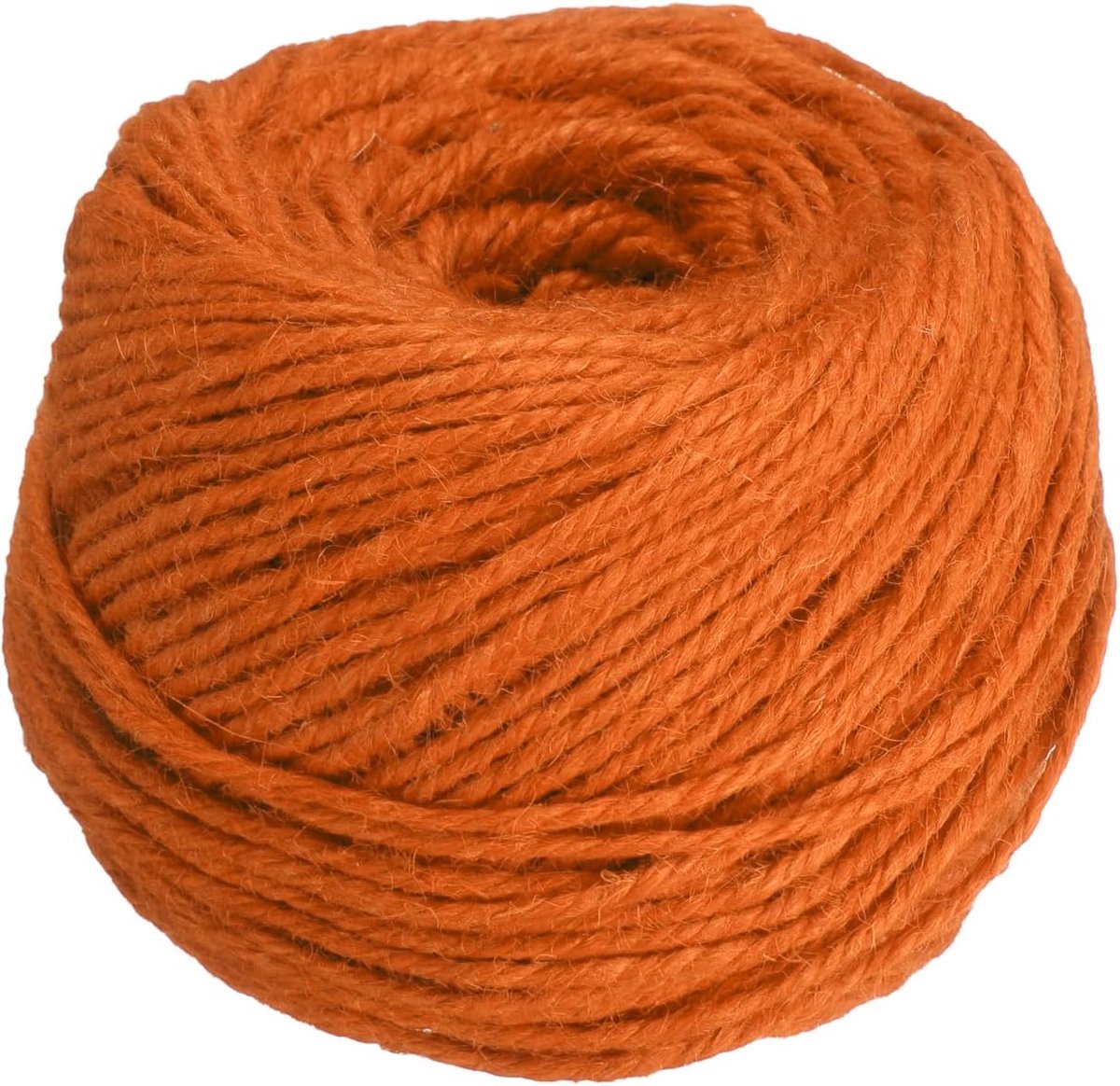 328 voet natuurlijk jute koord, 3 mm dun tuintouw, gekleurd plantenkoord voor doe-het-zelf kunsthandwerk, geschenkverpakking, decoratie, verpakking, tuinieren, plantenhanger, oranje