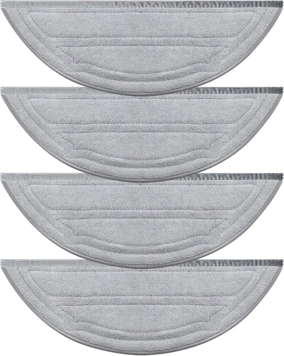 Reserveonderdelen voor Roborock Q10 S5/Q10 S5+ stofzuigerrobotaccessoires, wischdoekpads robotstofzuiger reserveonderdelen voor langdurig gebruik, wasbaar