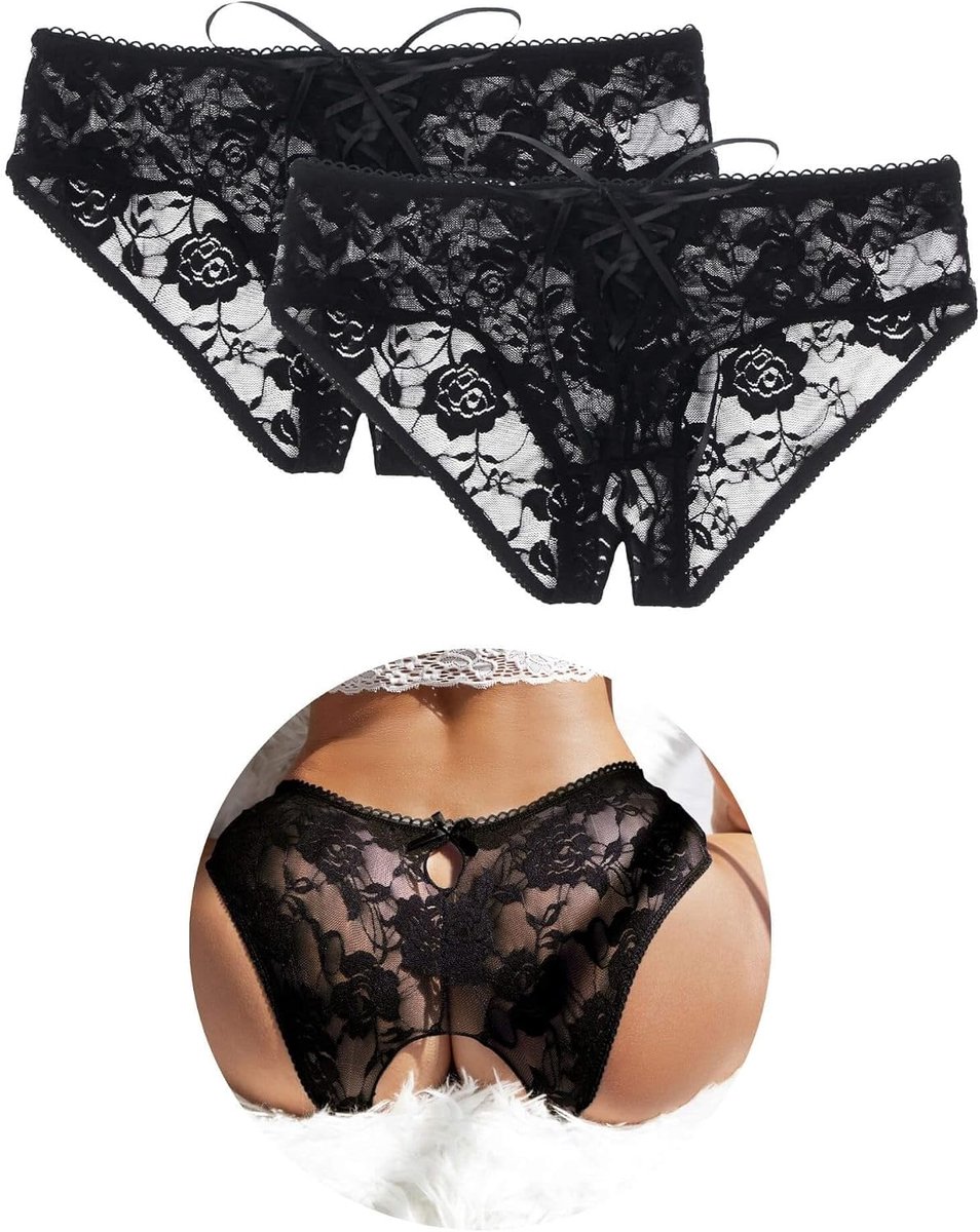 ohyeahlady Slip voor vrouwen grote maten slipje kant ondergoed curvy