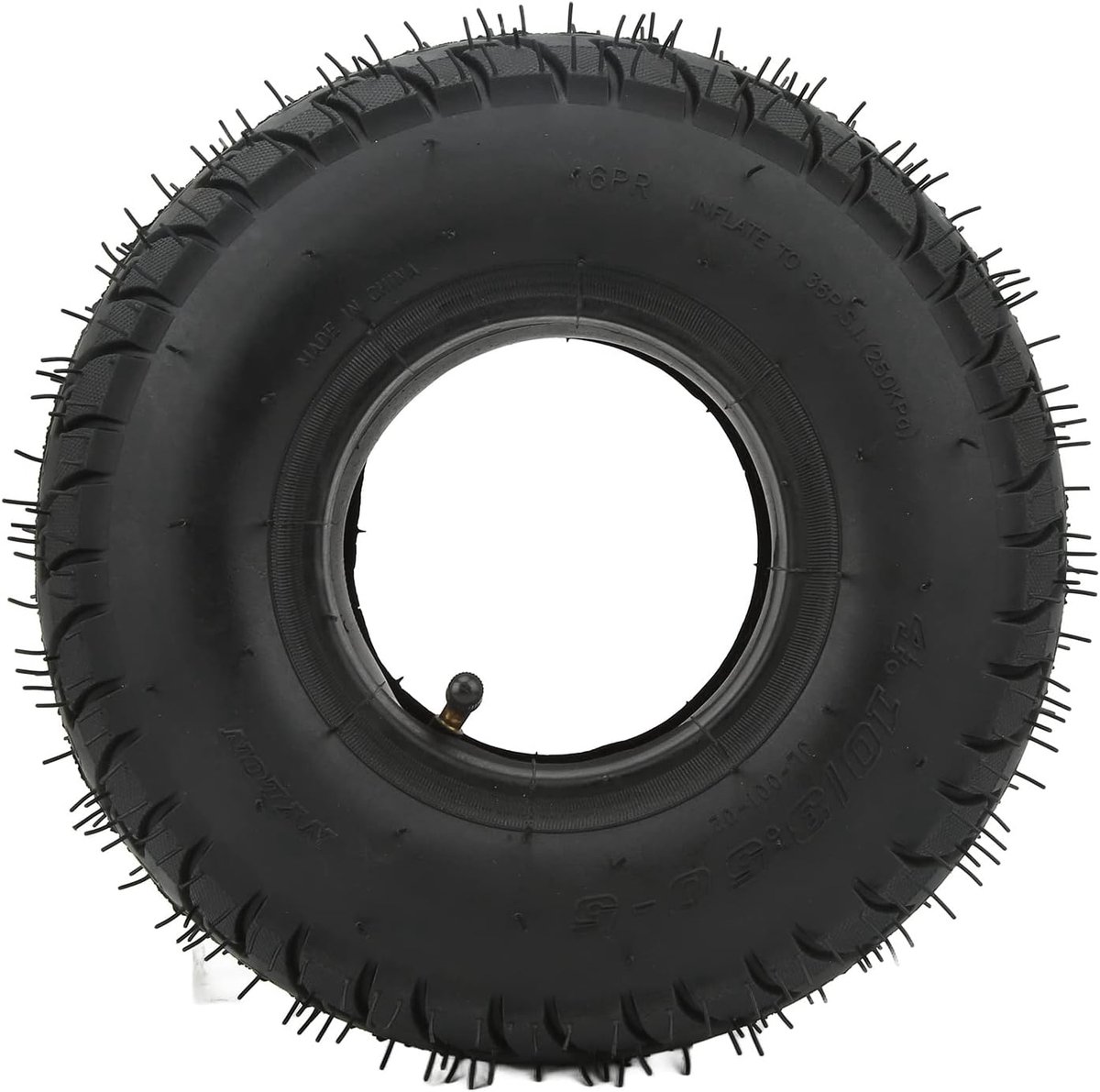 4.10/3.50‑5 Buitenband en Binnenbuis, Opblaasbare Band en Binnenbuis met TR13 STEM ANTI SKID BUIS VOOR ELEKTRISCHE SCOOTER CART WIEL