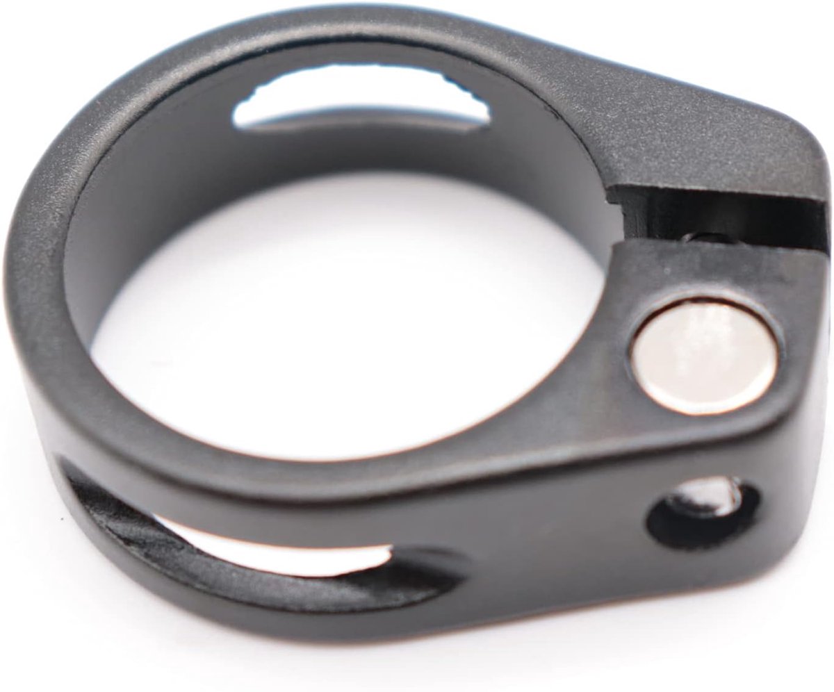 super licht aluminium fiets zadelklem zadelklem 31,8 mm (zwart)