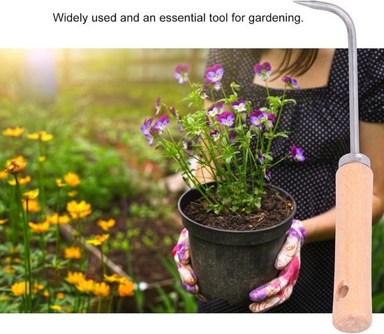 Klauw Wortel Haak Bonsai Haak, Wortel Pick Hark Tuinieren Stalen Haak Bonsai Tool Bodem Losmaken Tool Voor Tuinieren Ingemaakte Landschap — afbeelding 2