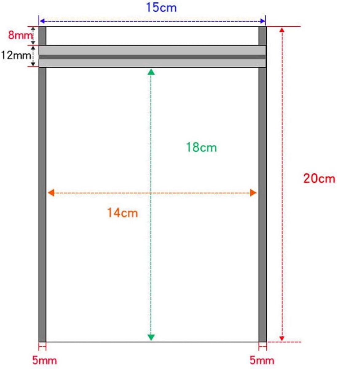Zakjes, 100 stuks antistatische zakjes 15x20 cm afschermingszakjes ESD Zakjes Ziplock hersluitbare verpakking voor computeraccessoires en elektronische apparaten