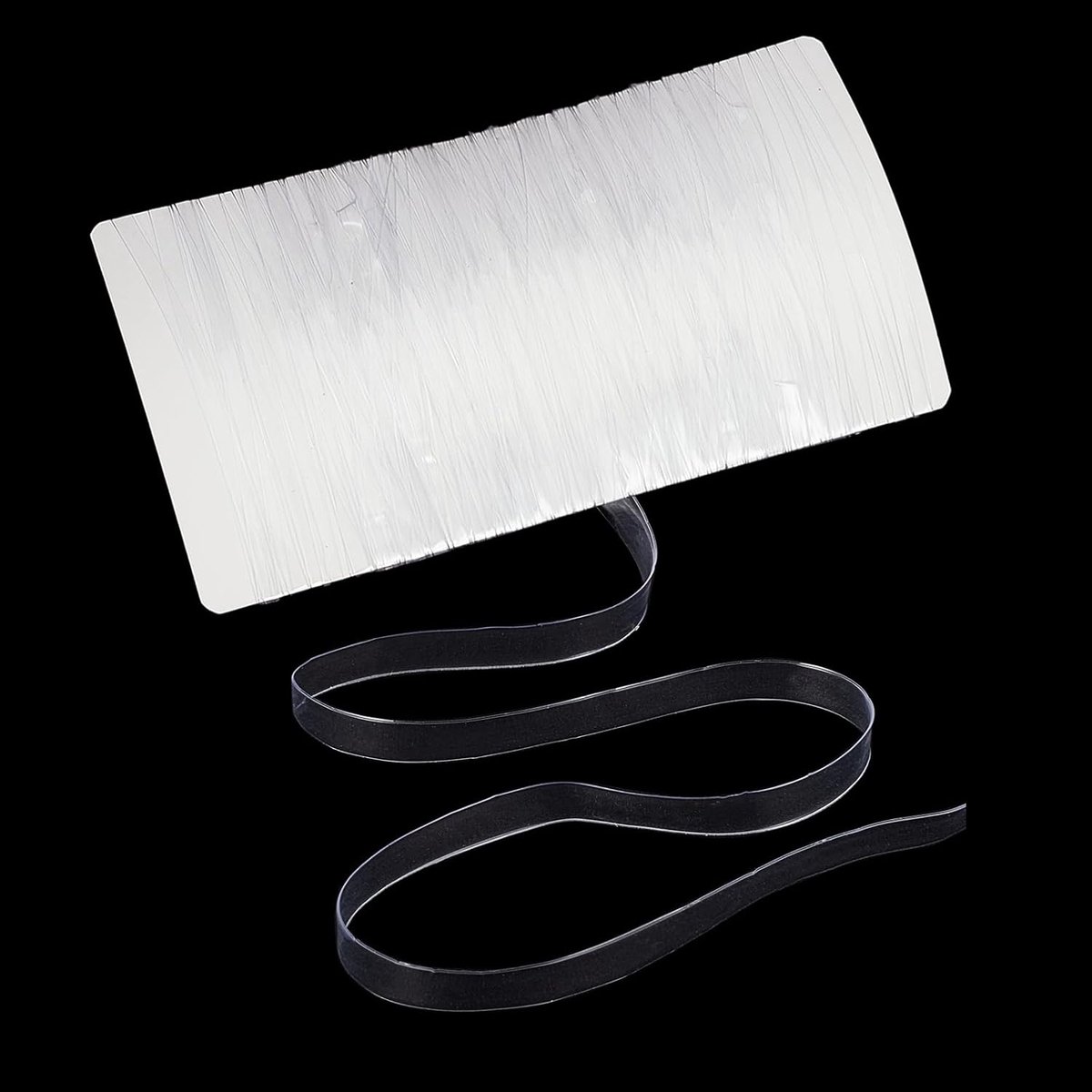 Elastische riem, 12,5 m, elastische bikini-beha met transparante riem, onzichtbare schouderriem, dansbeha met een breedte van 4 m
