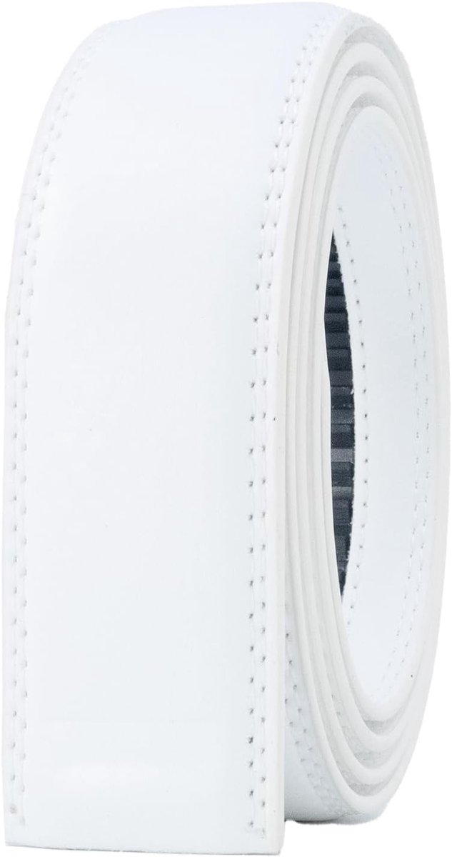 lederen herenriem zonder gaten 35 mm breed zonder gesp