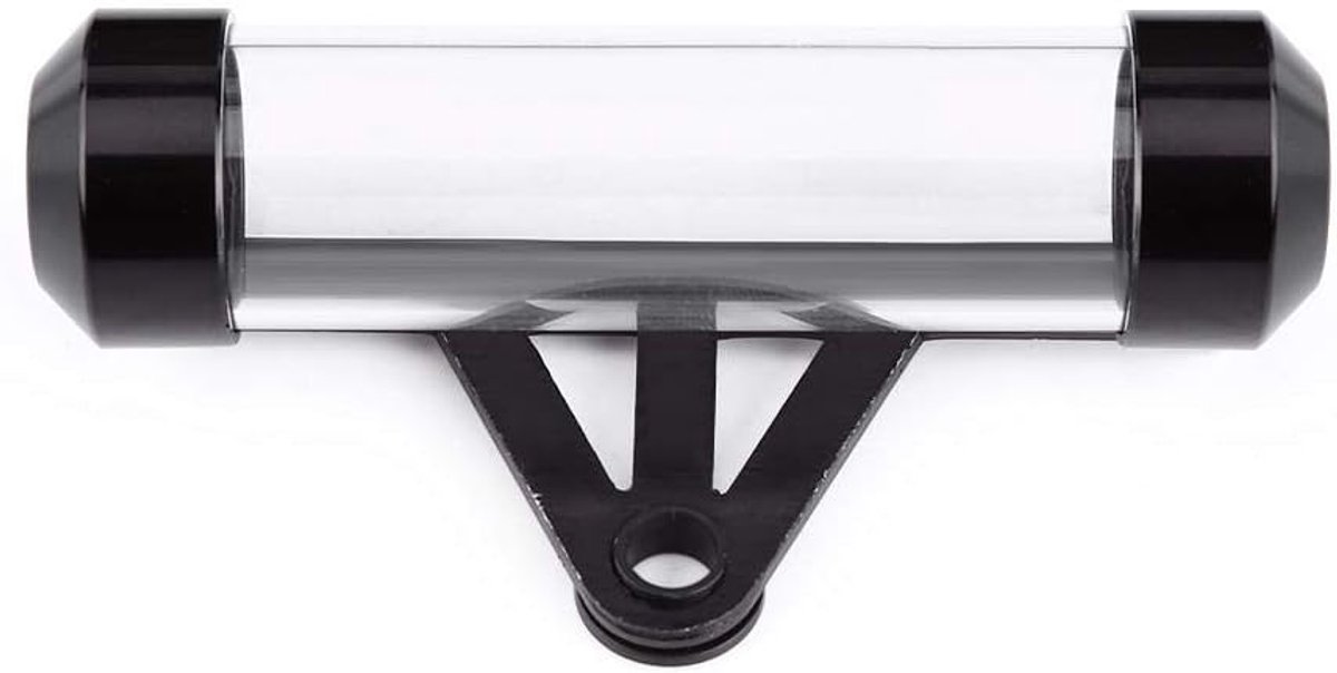 belastingschijvenhouder, universele motorfiets veilige belastingschijf buis cilindrische houder frame waterdicht voor motorfietsen (zwart)
