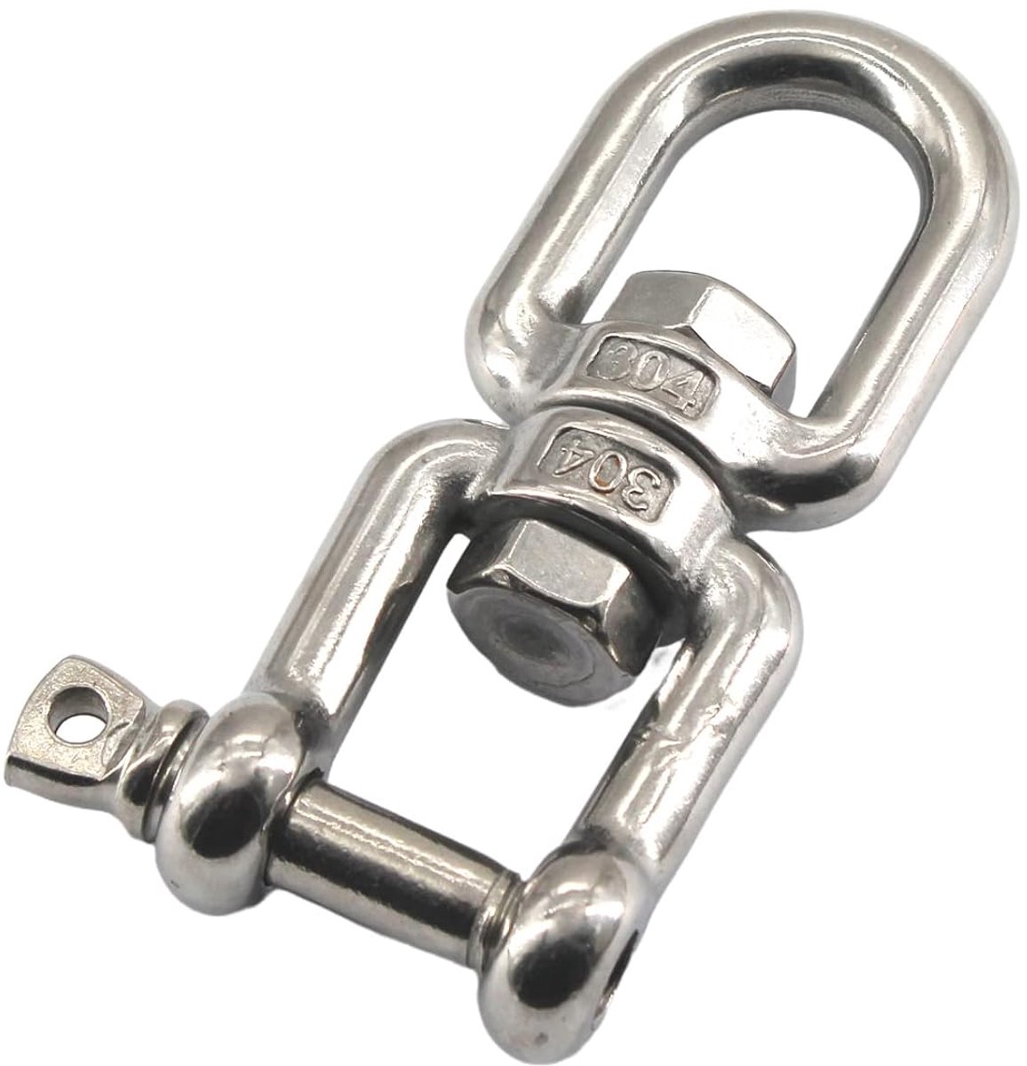 1 Pack 304 Rvs M14 Jaw Eye Swivel Ring Beugel 360 ° Swivel Ring Connector