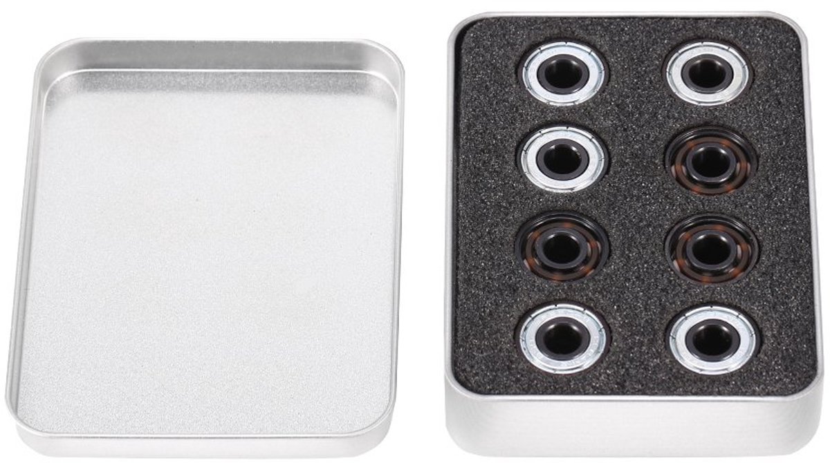 16 stks/set Inline Rolschaats, Hoge Snelheid 608 Lagers Enkelzijdig Schild Keramische Ballen Miniatuur Lager Miniatuur Groeflagers, voor Sport Skateboards