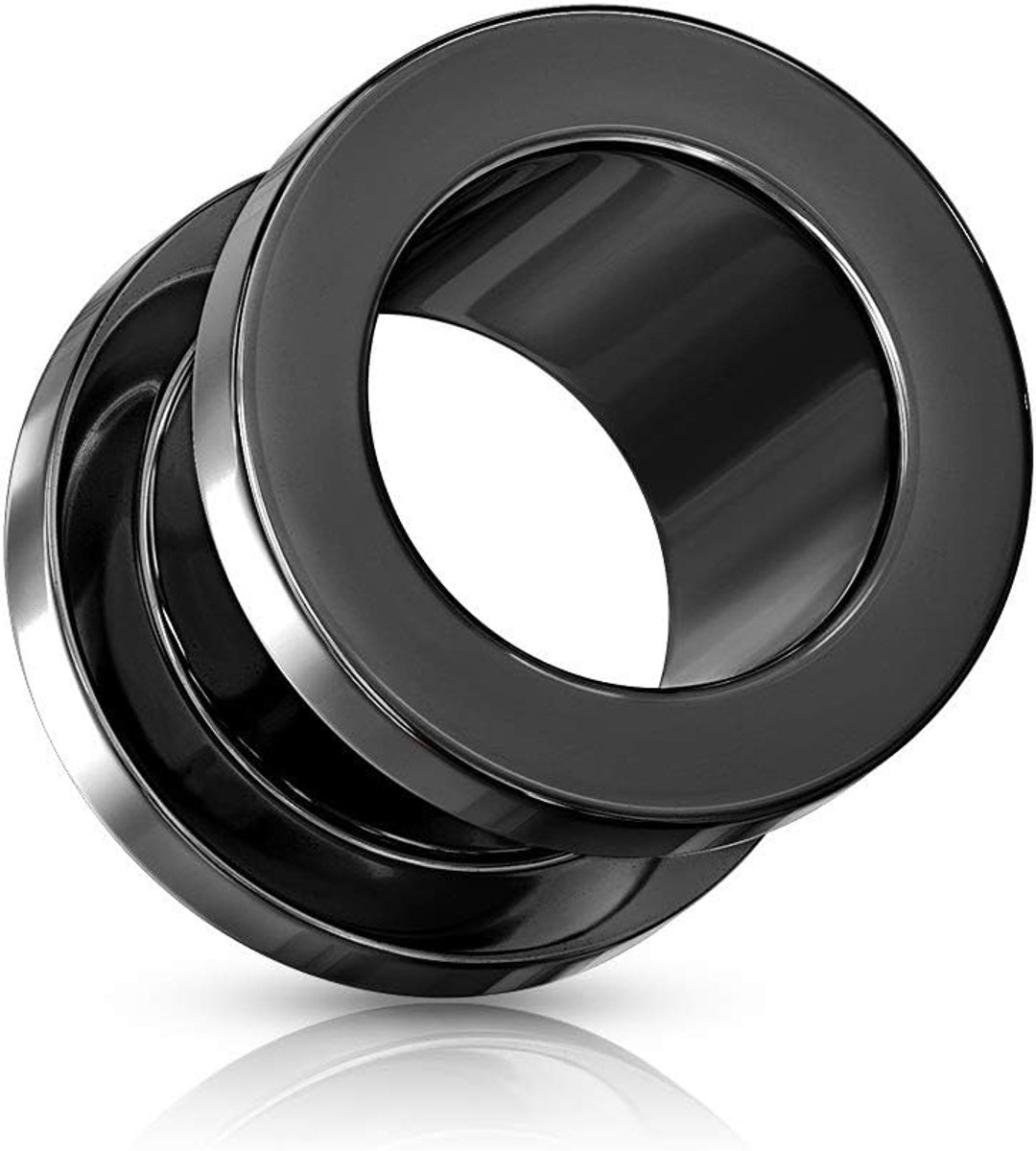 vele kleuren, oorpiercing, roestvrij staal, oorsieraden, schroefsluiting, 1,2-40 mm, Roestvrij staal roestvrij staal 316L