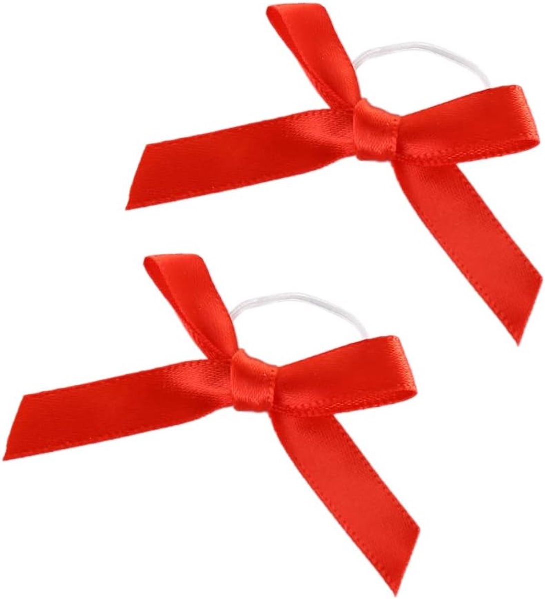 Strikken,kant-en-klaar strikken,cadeaustrikken,strikken met elastische elastieken,voor verschillende flesdecoraties,doe-het-zelf bruiloft,kaarten maken,rood