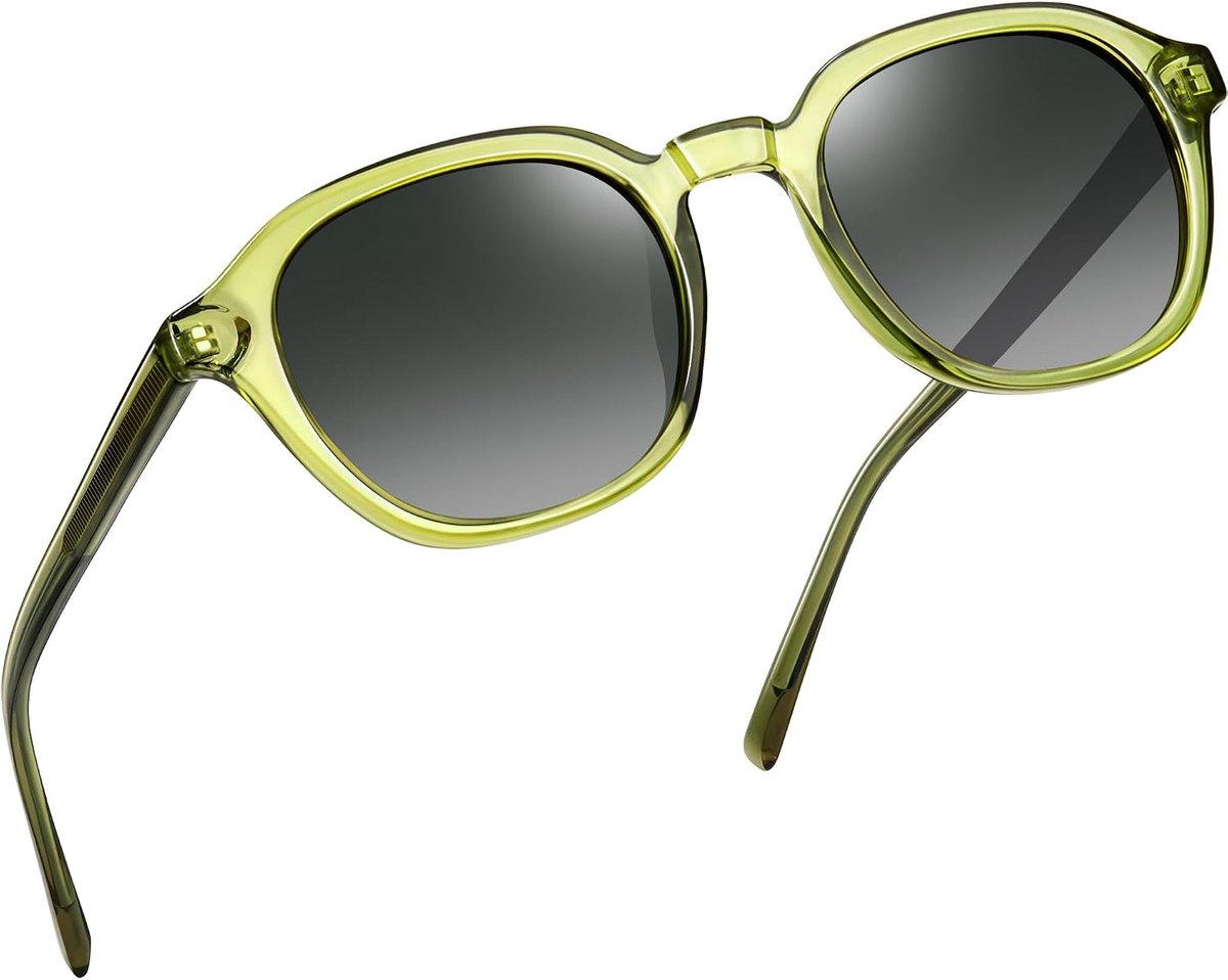 Vierkante Acetaat Zonnebril Gepolariseerd UV400 Mannen Vrouwen | UV Bescherming Riskokare Zonnebrillen heren Dames Trendy Tinten Designer Sunglasses