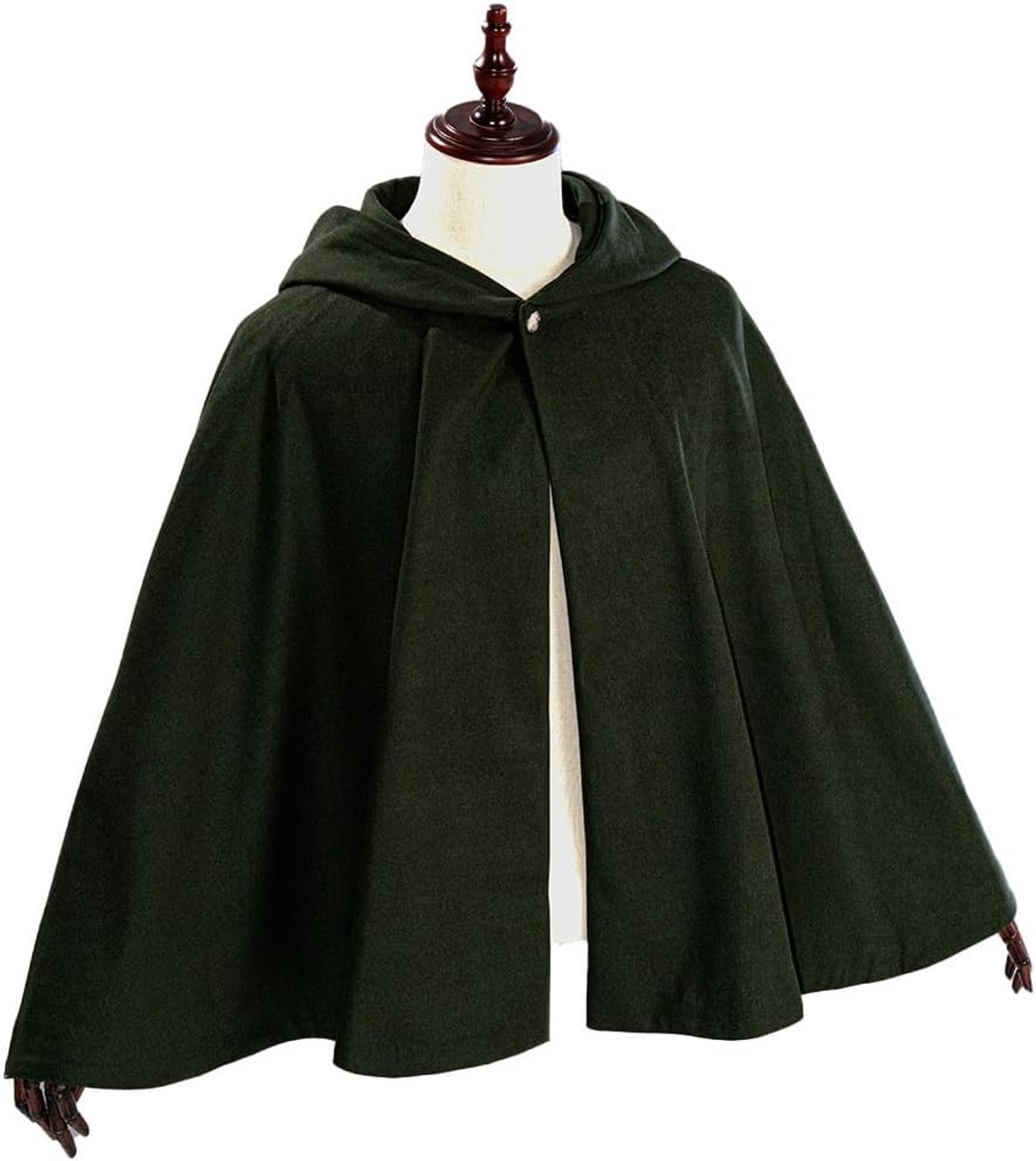 Anime AoT Survey Corps Cape Cosplay Mantel met Geborduurd Vleugel Embleem