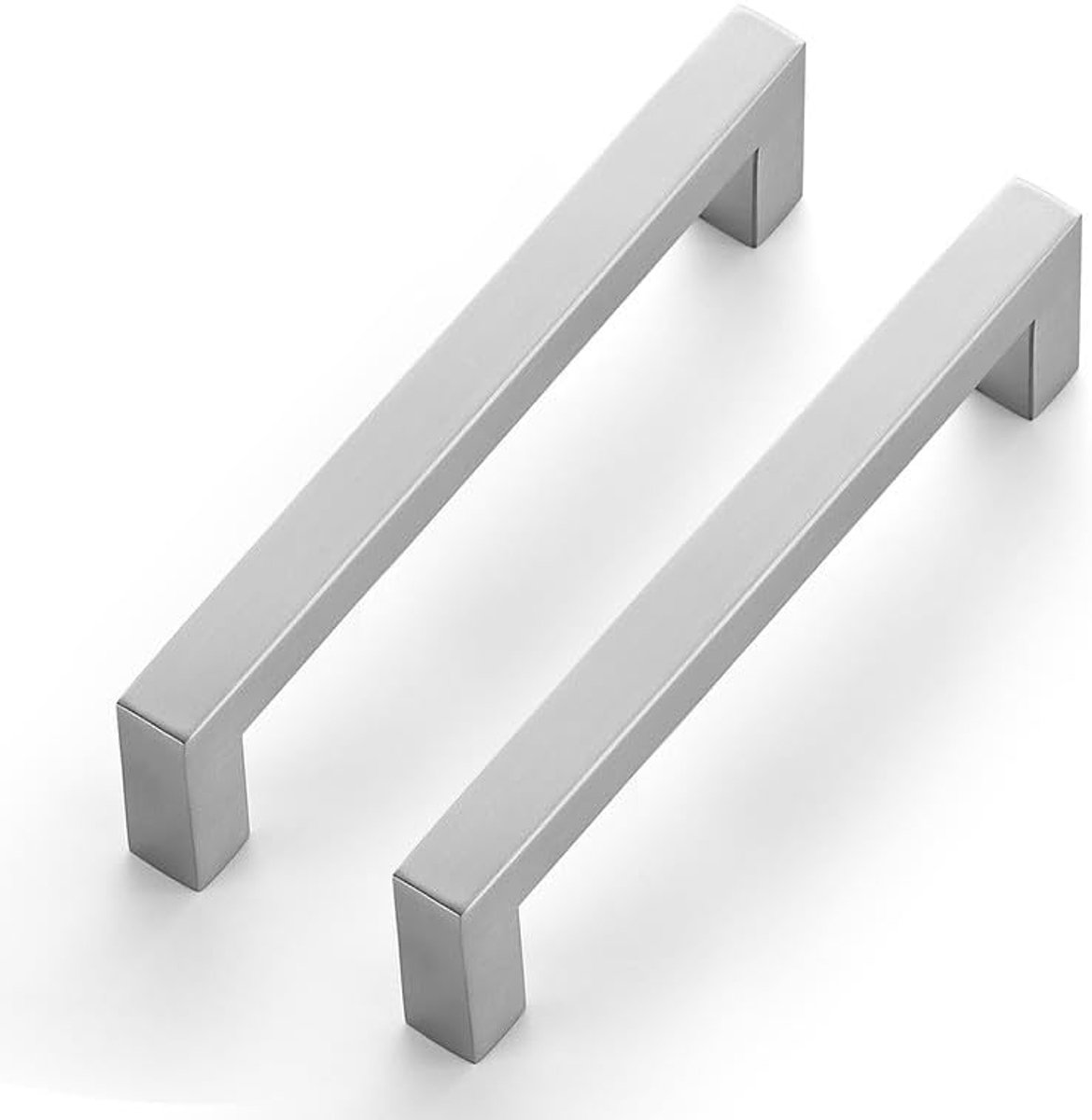 30 stuks 128 mm kastgrepen, meubelgrepen, zilveren greep voor keukenkast, schuiflade, ronde greep, roestvrij staal, deurgreep voor keuken