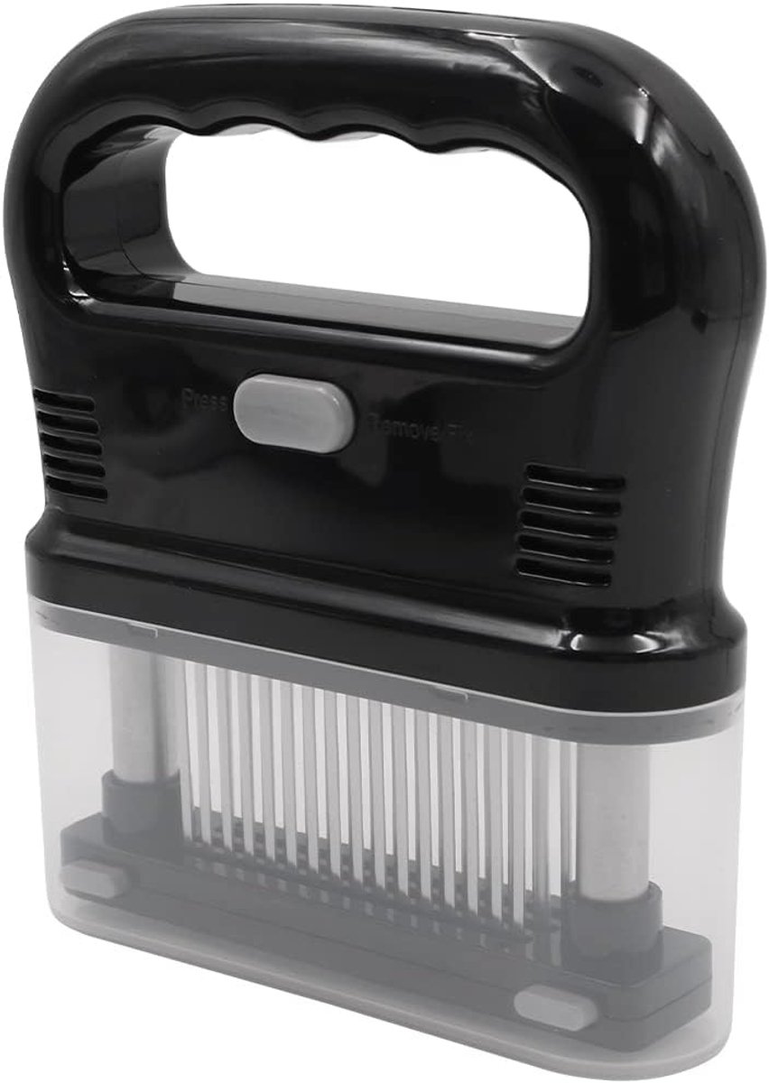 Vleesvermalser Heavy-Duty RVS Vleesvermalser Naald 48pin voor het mals maken van Steak/Kipfilet/Varkenskarbonades/Rundsborststuk