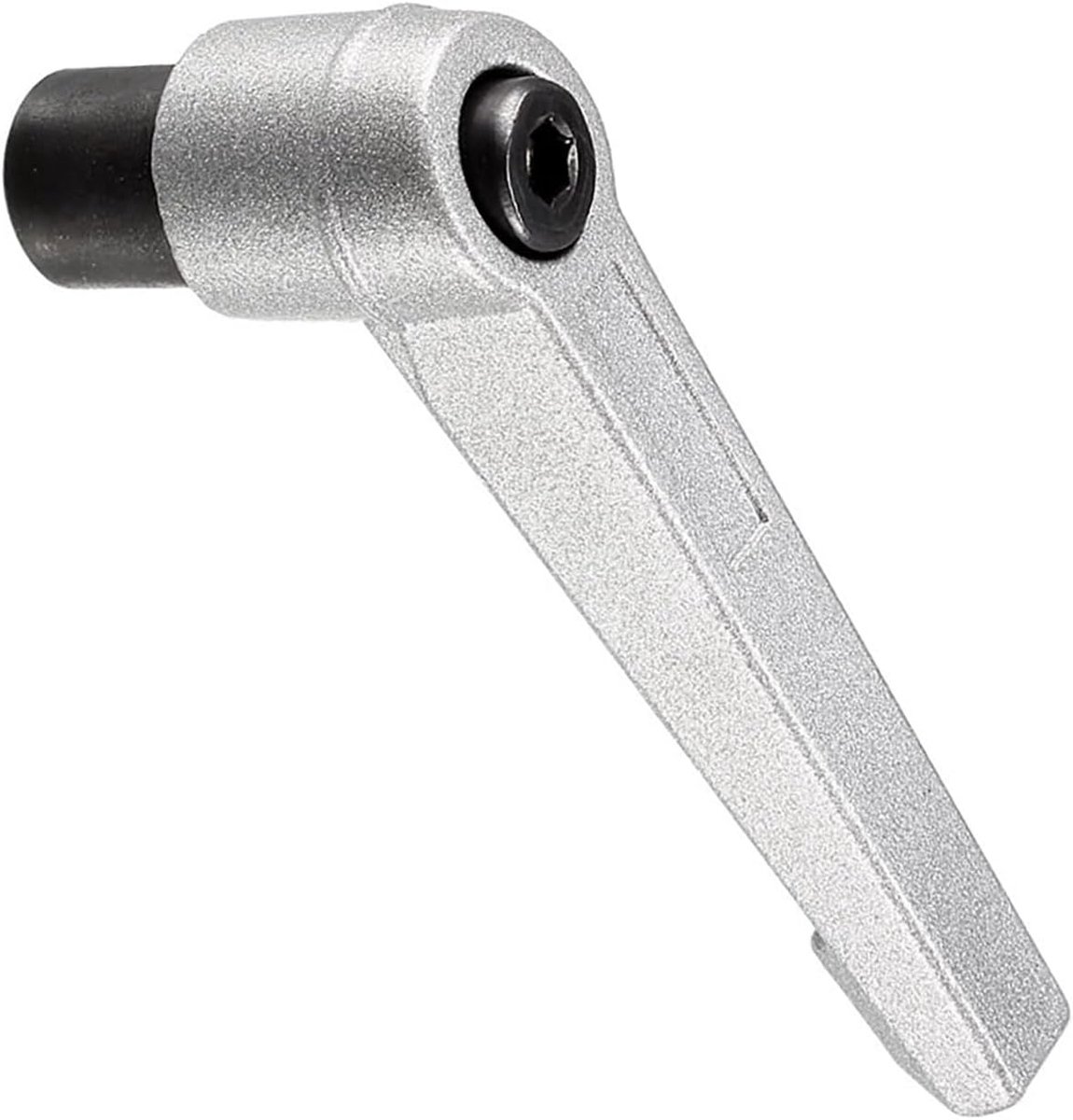 handgrepen M8 binnendraad 72 mm hendel instelbare snelspanner vergrendeling roterende knoppen zilverkleurig - (gebruik: voor draaimachines) 1 stuk