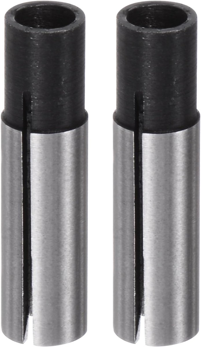 2 stuks spindel driver adapters 6 mm naar 4 mm CNC graveerpunt router converter voor CNC-machine gereedschap