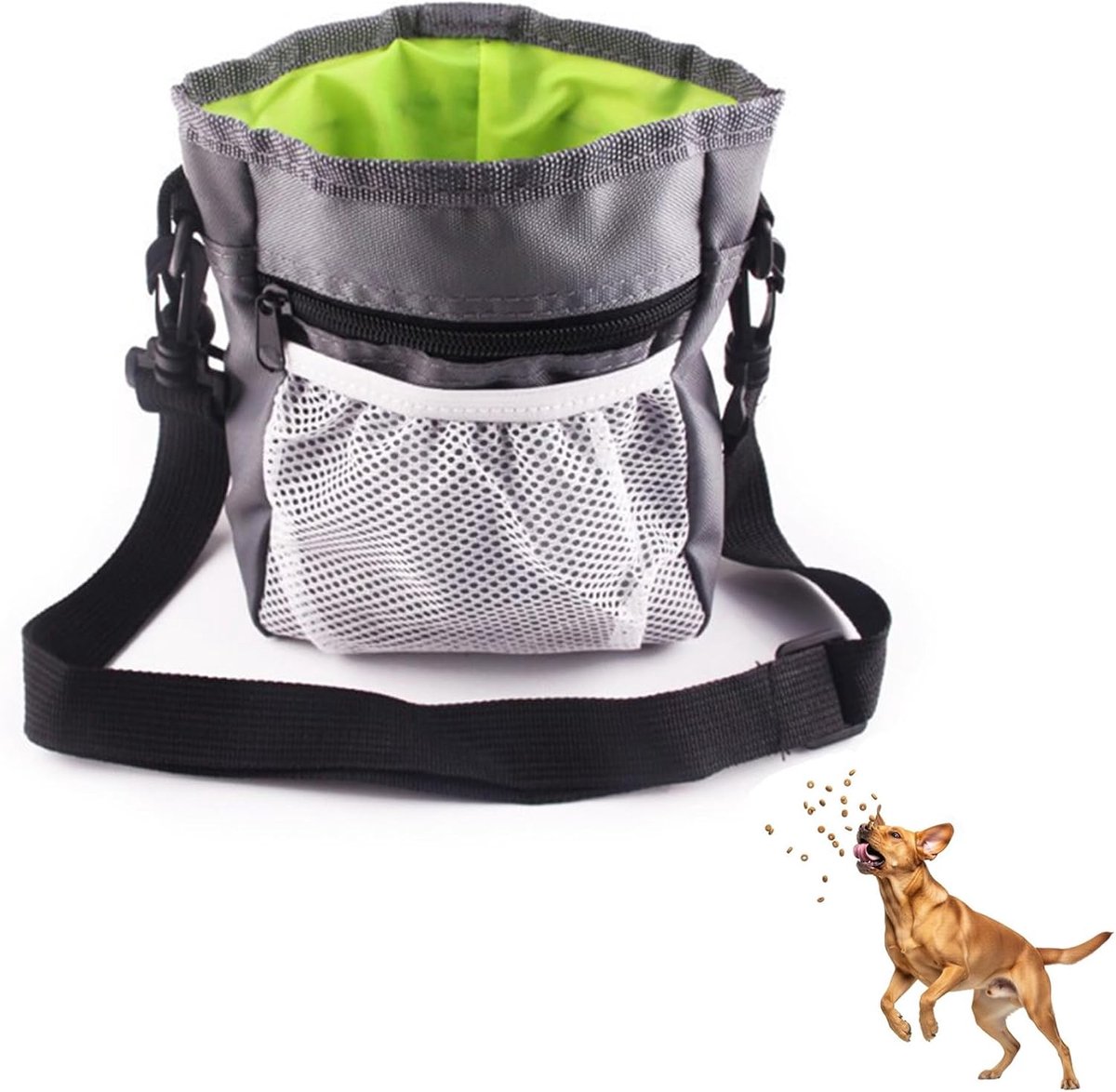 Lekkernijstas voor Honden,Trainingstas voor Honden,Hondensnoepzakje voor Wandelen en Training,Voederzak Hondentraining,Geschikt voor huisdiertraining en buitenvoeding
