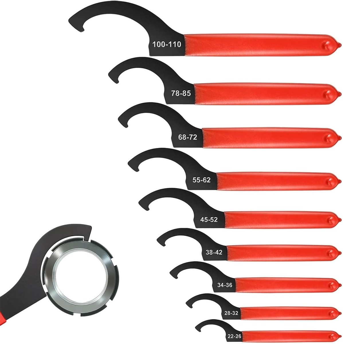 Haaksleutels, schroefophanging, sleutel, gereedschap, C, schroefsleutel, schroefdraad, sleutels voor chassissysteem