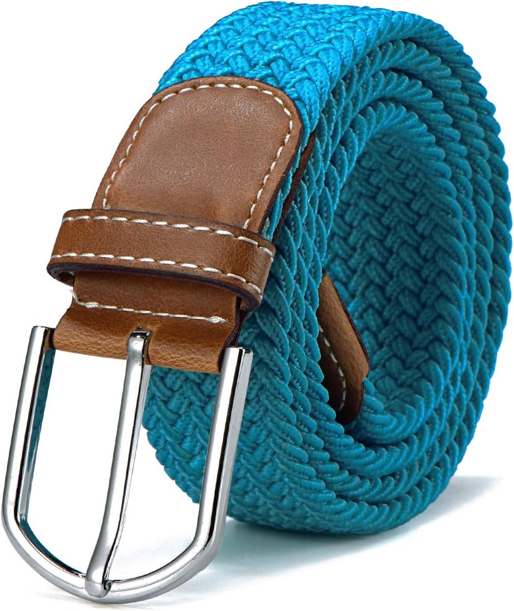 riem gevlochten riem en elastische riem voor dames en heren lengte 100 cm tot 130 cm