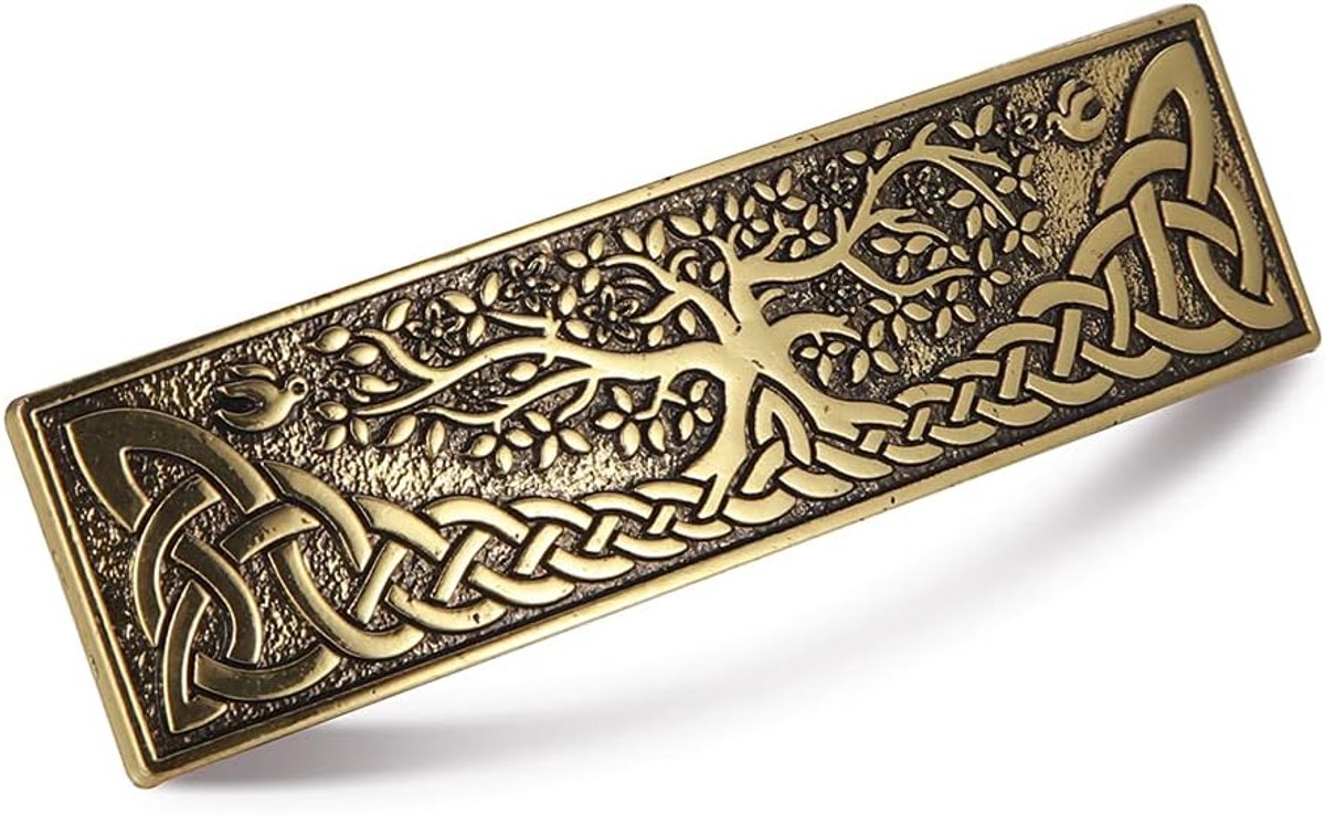 Vintage Viking Keltische Knoop Haar Clip Haarspeldjes Handgemaakte Metalen Baret Haar Sieraden Accessoires Gift voor Vrouwen Meisjes