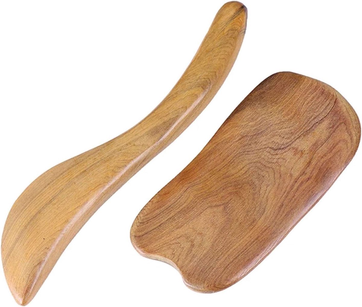 Gereedschap van hout Gua Sha Handmatig Hulpmiddel voor huidverzorging Massage voor het ontspannen van de spieren Ontspanning van het lichaam Mobilisatie van zacht weefsel