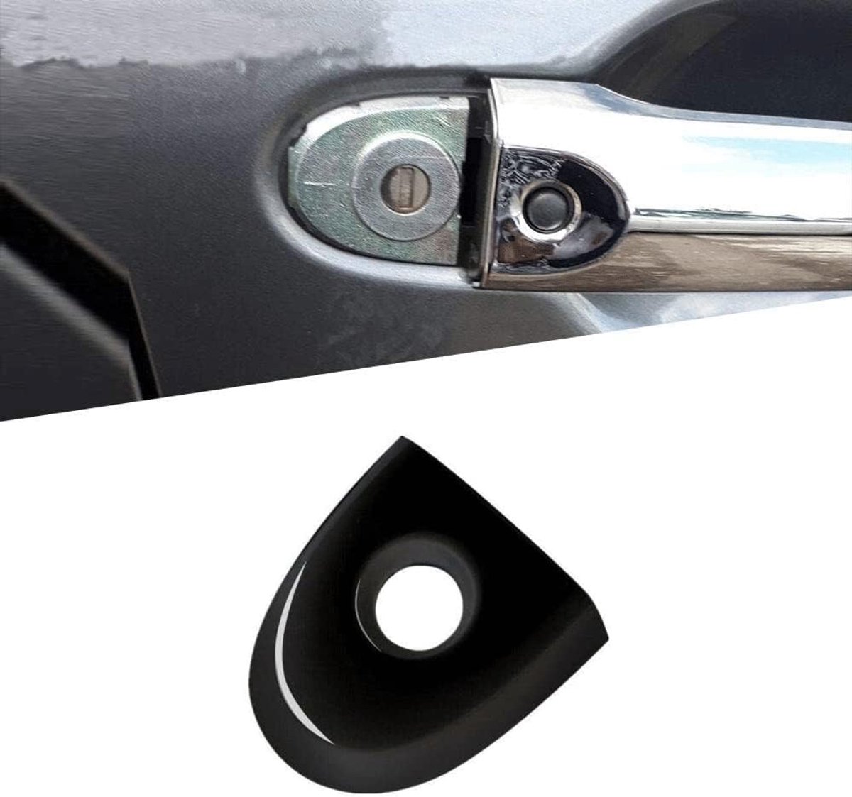 portierslot bestuurderszijde 806441KK0D compatibel met Nissan Juke & Micra K13 zwart
