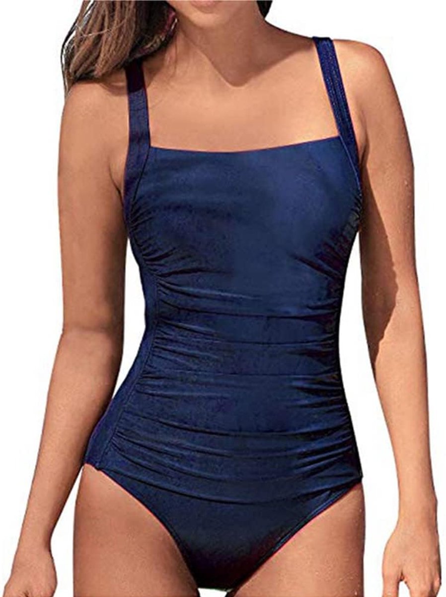Badpak met eendelig badpak en steigers, dames badpak, buikweg, buikweg, eendelige badmode, badmode, badmode, push-up, badkleding