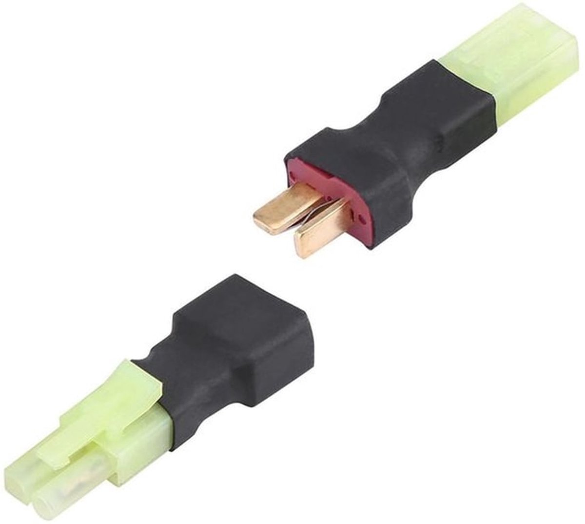 T Plug Adapter Set - Draadloze Verbinding - Hoge Temperatuur Weerstand - Mini Formaat - Mannelijke Vrouwelijke Aansluiting - Perfect voor...