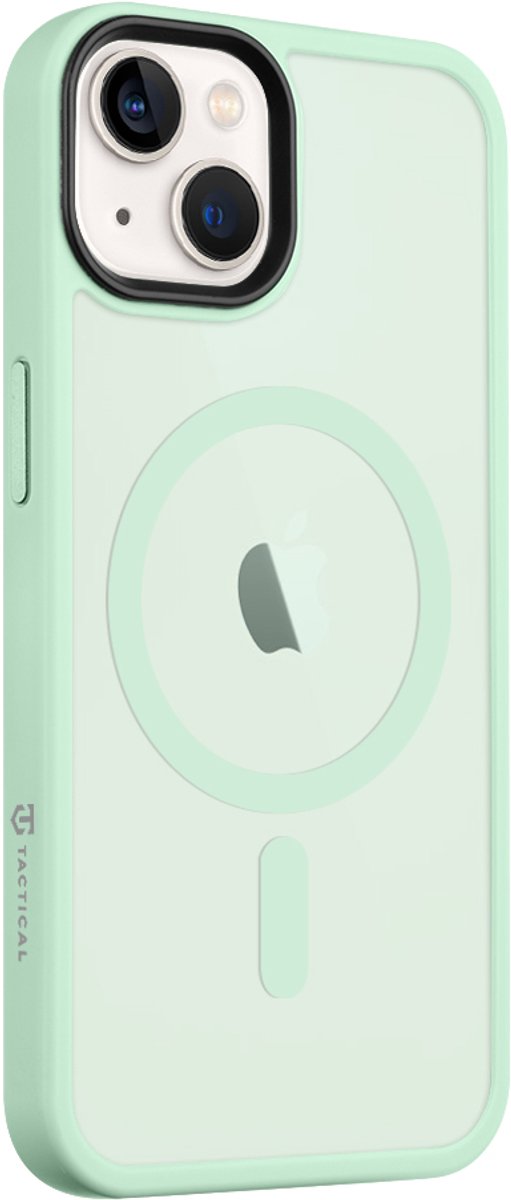 Tactical MagForce hoesje - Geschikt voor iPhone 13 Mini - Beach Green