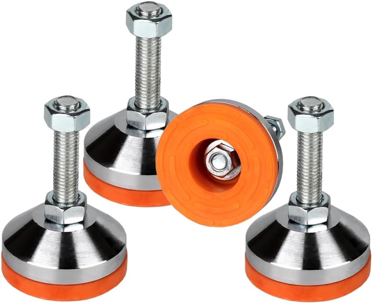 Leglevelers 3,14 Inch - Verstelbare voeten - 1300 lb capaciteit - Geschikt voor werkbank en machine - SnelShoppen