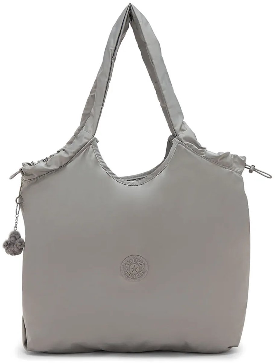 Kipling Assie L 25l Stoffentas Grijs