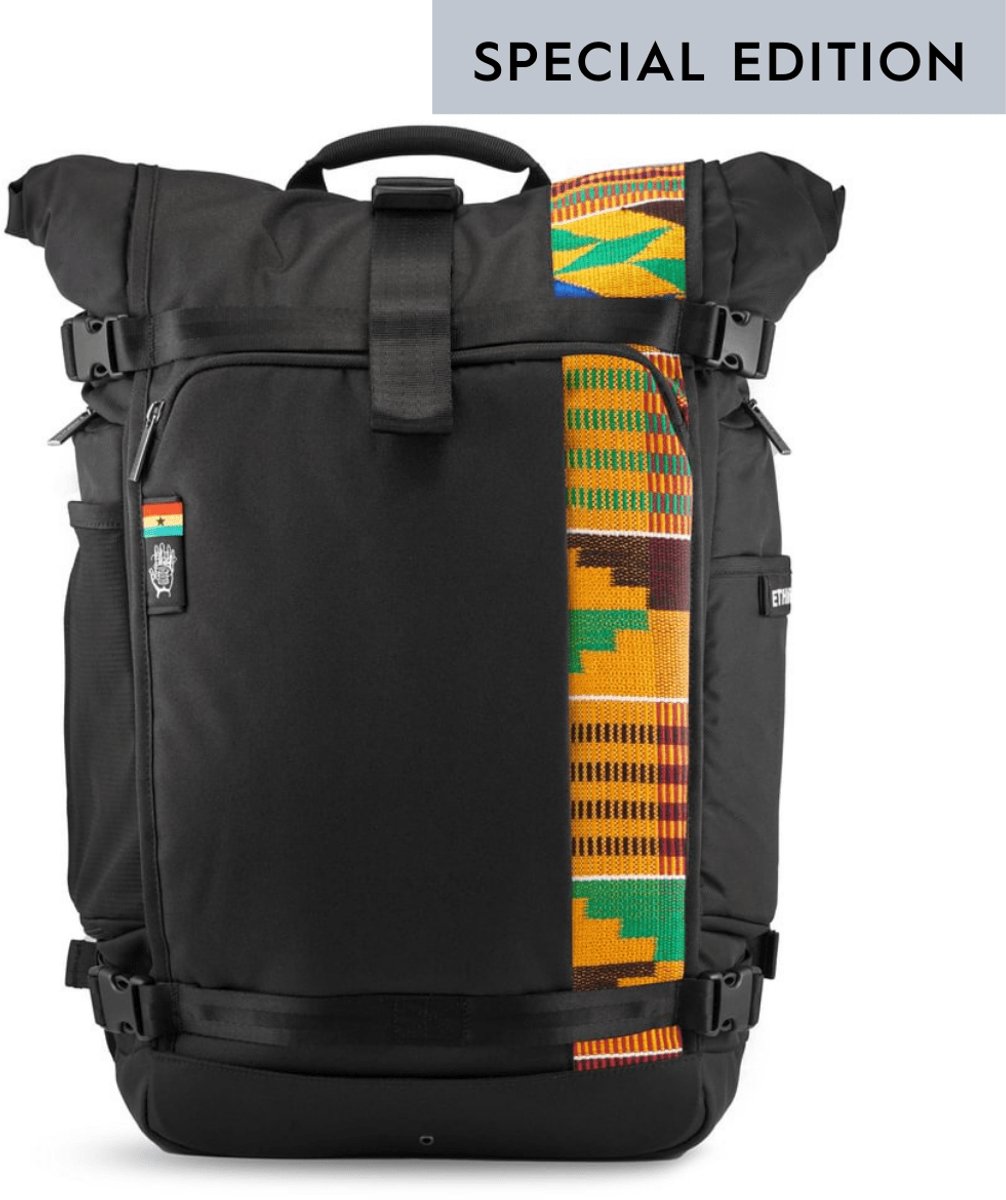 Ethnotek Raja 46 Liter Rolltop Rugzak / Backpack - Geschikt voor 15-17 inch laptops - Reistas / Handbagage