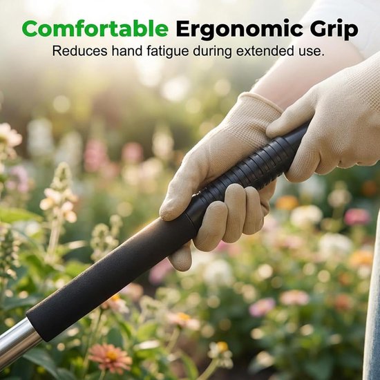 Grashark Gazonhark - Wortelverwijderaar Bodemegalisator - Gazon Onderhoud - Ergonomisch Gebogen Handvat - 15B centimeter - Niet gespecificeerd van Grashark — afbeelding 5