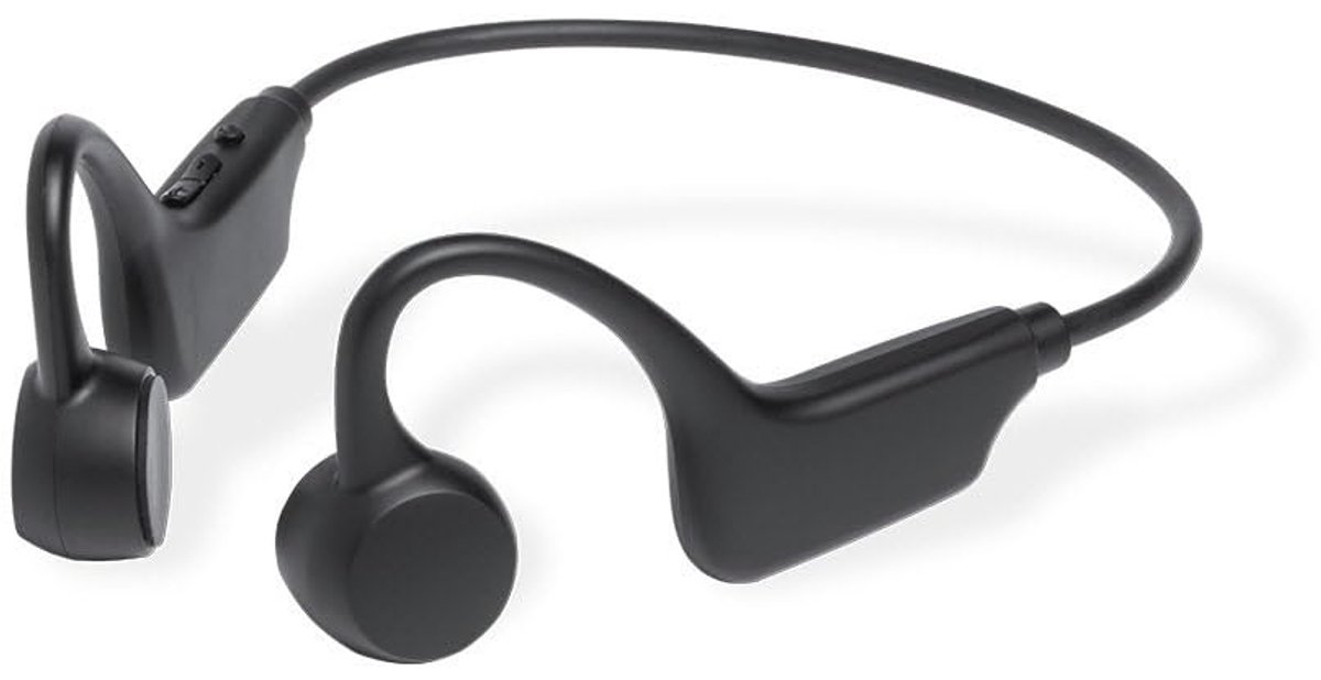 SnelShoppen - Draadloze Pincho Koptelefoon met Botgeleiding, Bluetooth 5.3, USB-C-lading, Ingebouwde Microfoon, Open Oorontwerp voor Sport, Reizen, Th