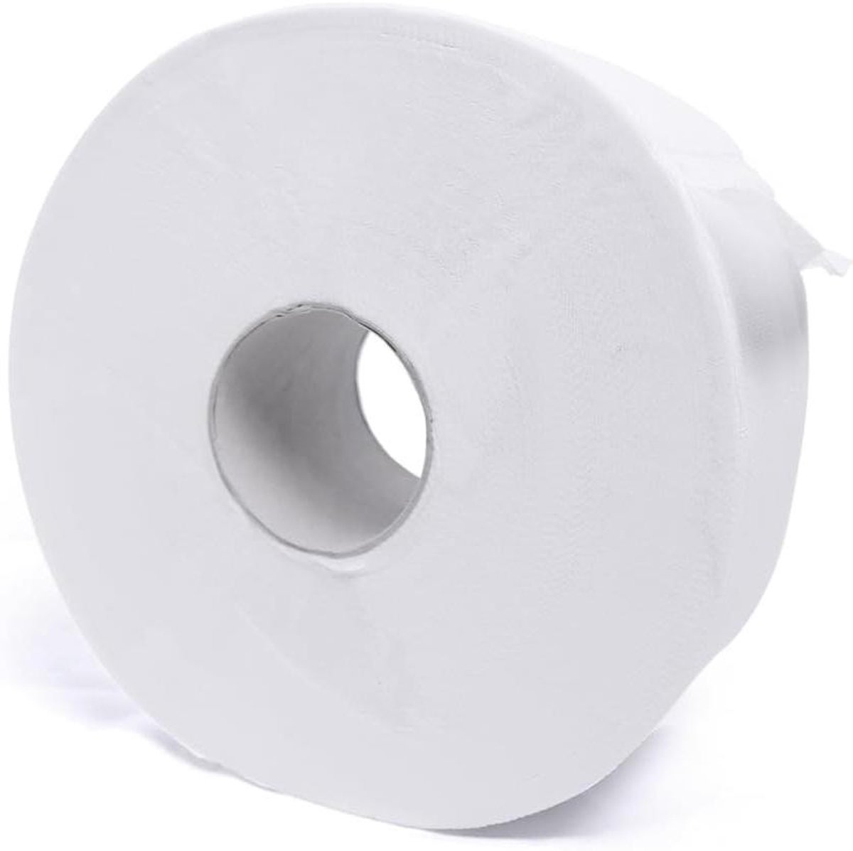 Jumbo Toiletpapier - Poetspapier Rollen - Dagelijks Gebruik - 2-laags Cellulose - 6 Rollen - Wit