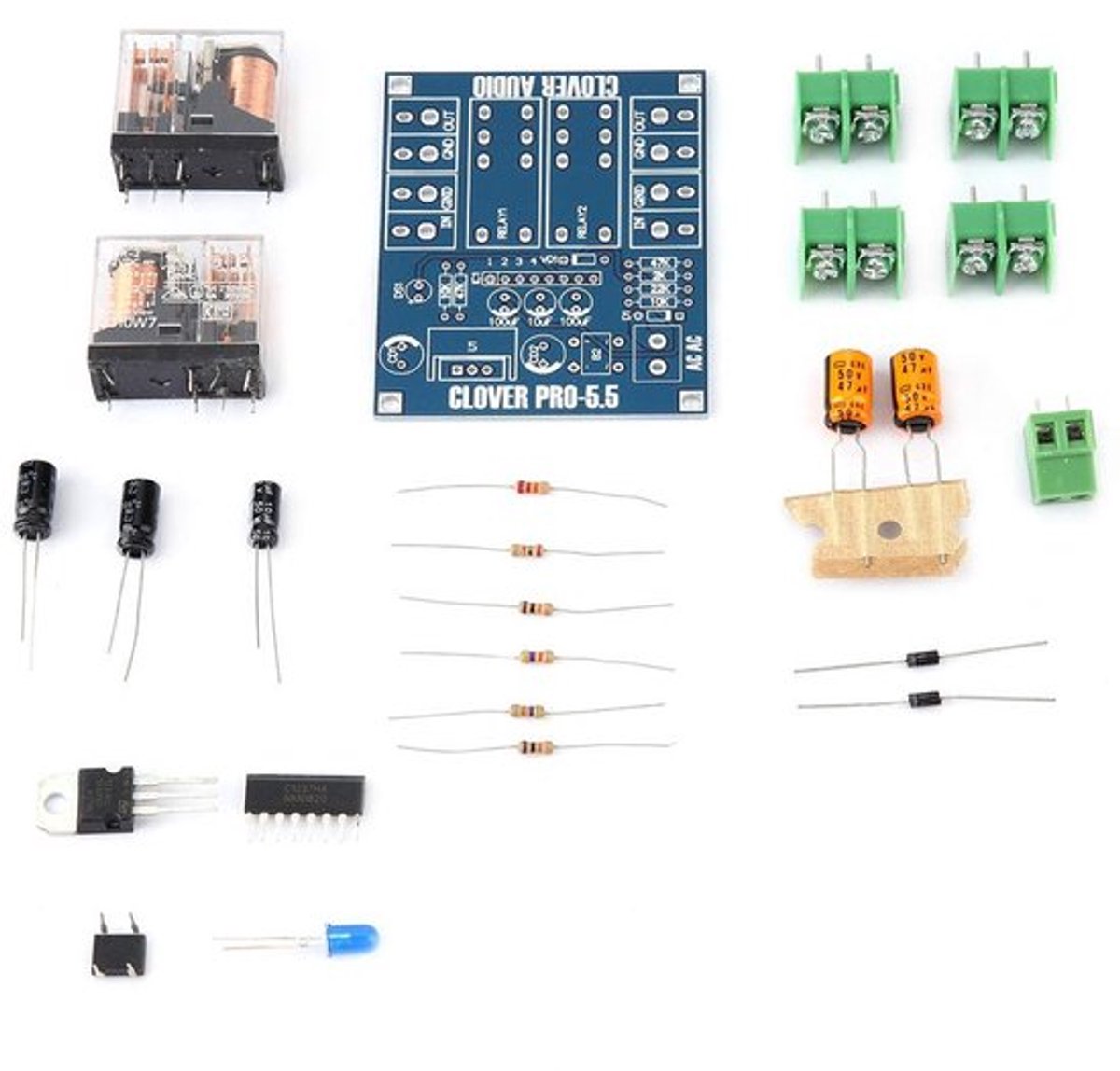 - 12-24 V UPC1237 bescherming module - voor versterker - 500W - eenvoudige montage - energiebesparing - geschikt voor audio - DIY kit